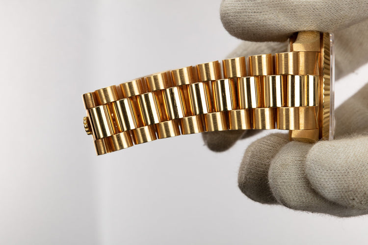 1979 Rolex 18K YG Day-Date 18038 Champagne Dial with Italian Date Disk