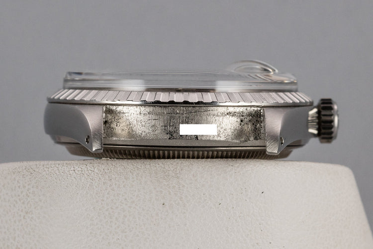 1971 Rolex DateJust 1603 Silver Wide Boy Dial with Double Papers, and Rolex Service Papers