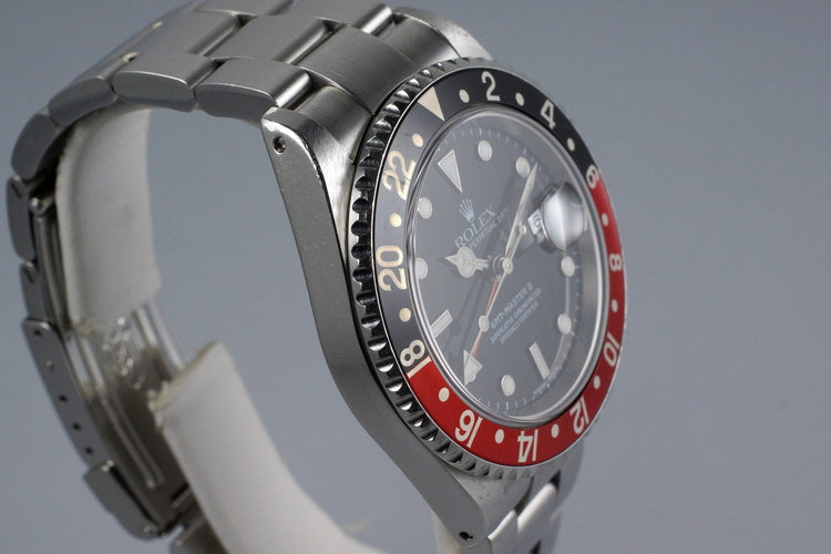 2001 Rolex GMT II 16710 with Box and Papers