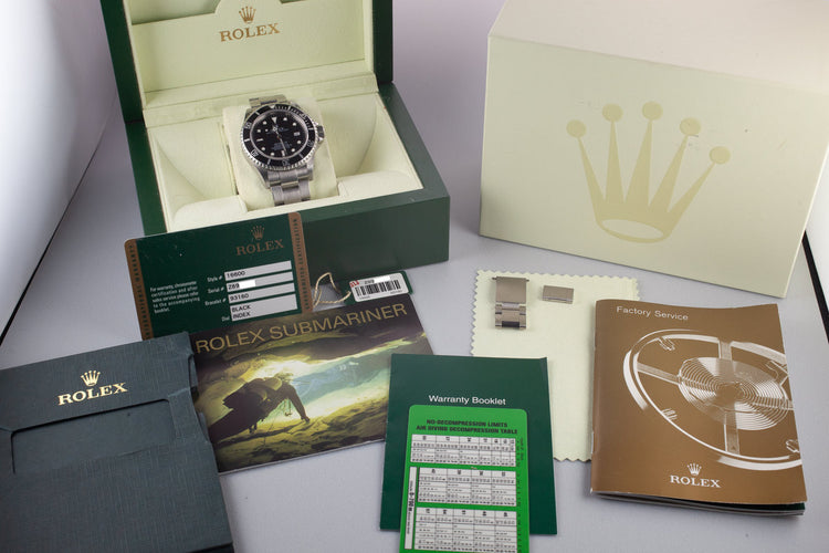 2006 Rolex Sea-Dweller 16600 with Box and Papers