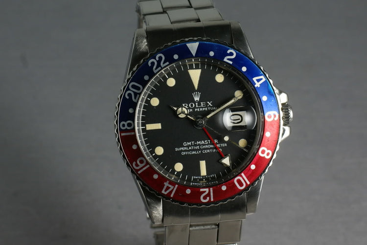 Rolex GMT 1675 with Mark 1 Dial