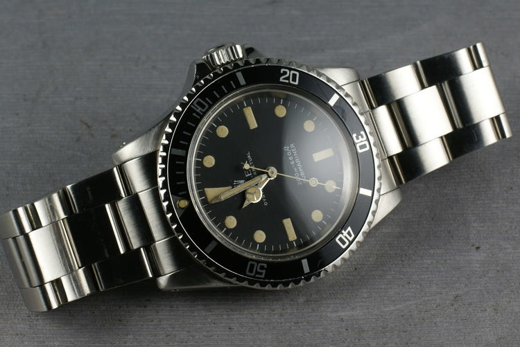 Rolex Submariner Ref: 5513 meters first
