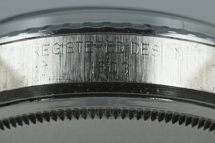 1971 Rolex DateJust 1603 Matte Blue Dial