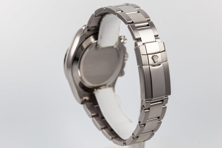 2006 Rolex Daytona 18K White Gold 116509 Black Dial with Box and Papers