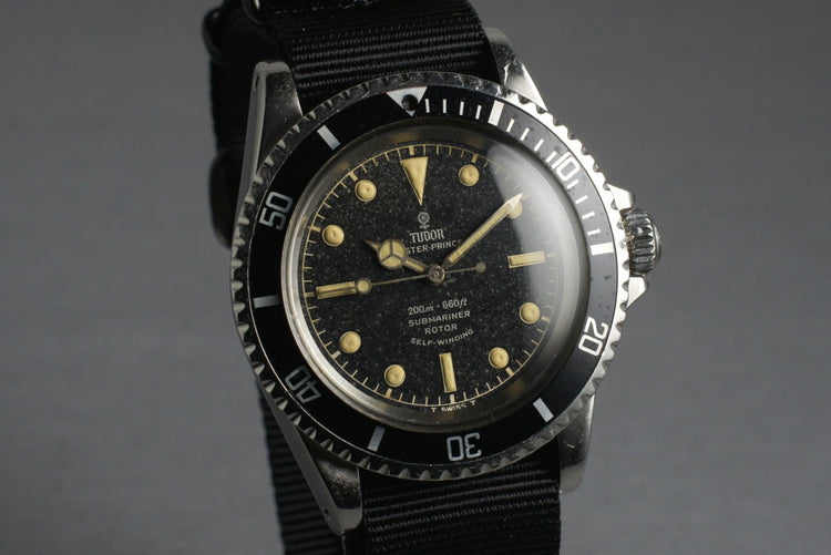 1965 Tudor Submariner 7928 Gilt Chapter Ring Dial