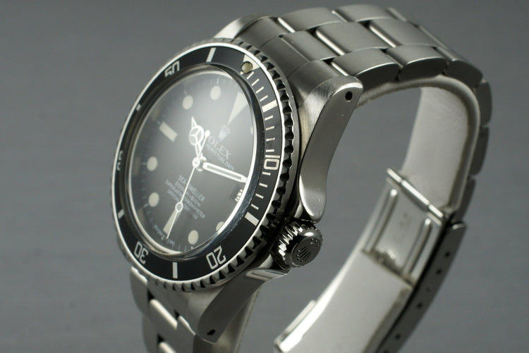 1978 Rolex Sea Dweller 1665 Mark I Dial with Box and Papers