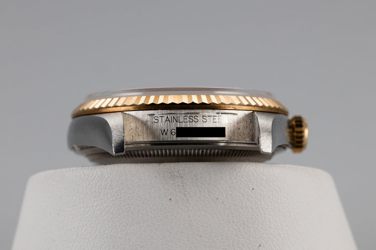 1995 Rolex Two Tone DateJust 16233 White Roman Dial with Box and Papers