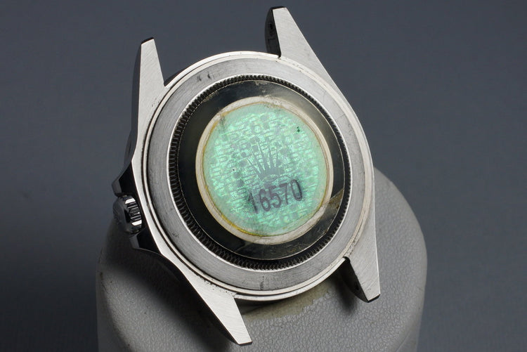 2005 Rolex Explorer II 16570 White Dial