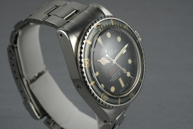 1972 Rolex Double Red Sea Dweller 1665 Mark III Dial