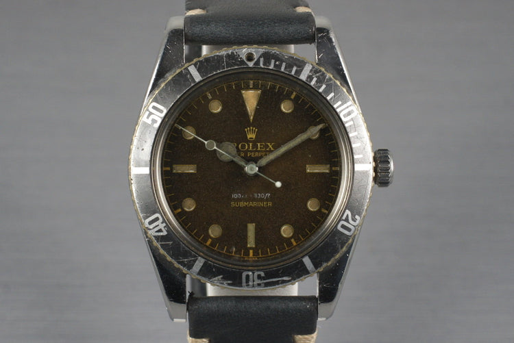 1959 Rolex Submariner 6536-1 with Tropical Dial