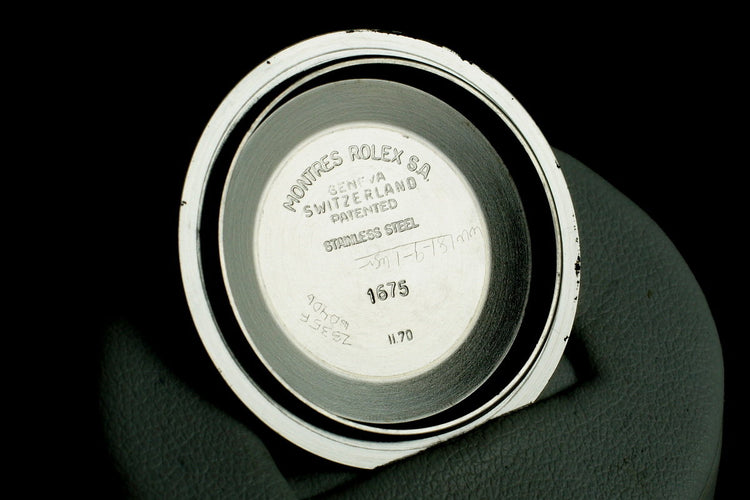 1970 Rolex GMT-Master 1675 with Original OLONGAPO Bracelet