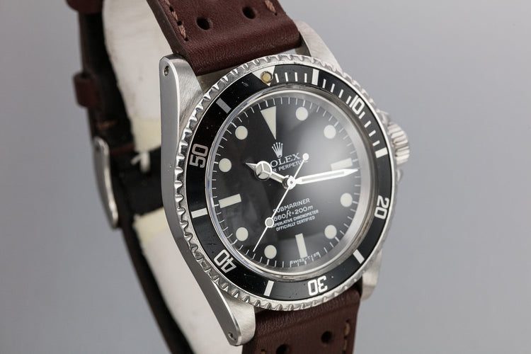 1970 Rolex Submariner 5512 with Service Dial