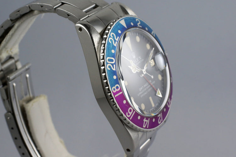 1968 Rolex GMT 1675 Mark I Dial with Fuchsia Insert