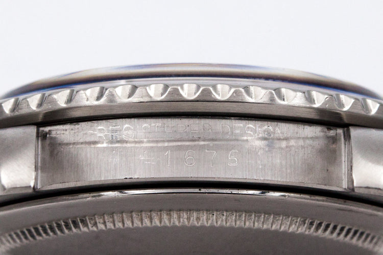 1972 Rolex GMT 1675 with Rolex Service Papers