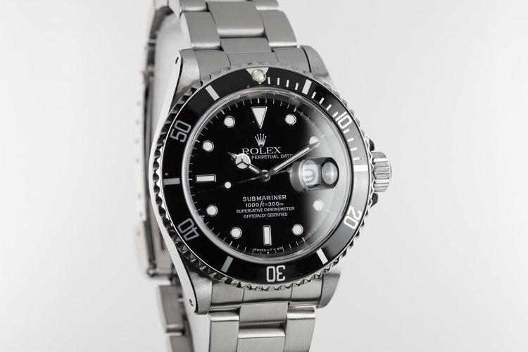1995 Rolex Submariner 16610