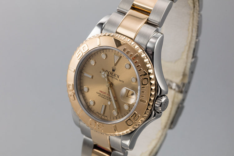 2000 Rolex Two-Tone Mid Sized Yacht Master 168623
