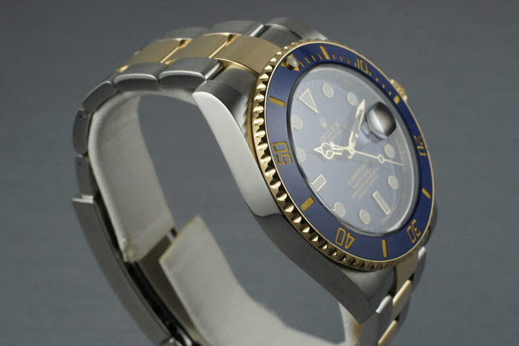 2009 Rolex 18K/SS Submariner 116613 with Box and Papers