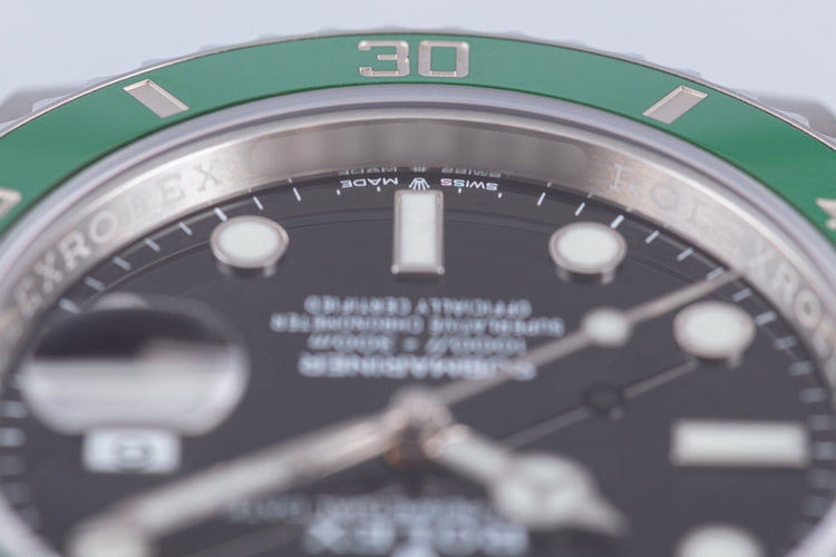 2020 Rolex Green 41mm Submariner 126610LV "Kermit" with Box & Card