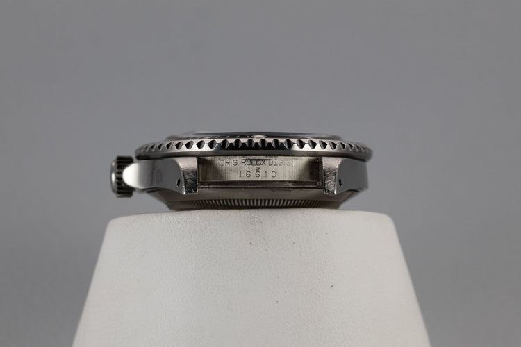 1995 Rolex Submariner 16610 with Tritium Dial