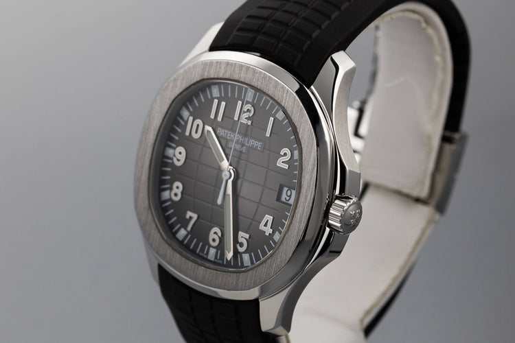 2017 Patek Philippe Aquanaut 5167A-001 with Box and Papers