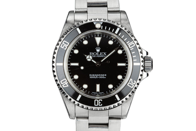 1999 Rolex Submariner 14060