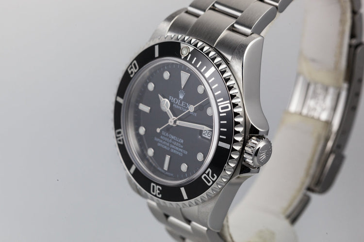 2003 ROlex Sea-Dweller 16600