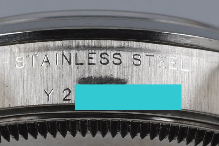 2002 Rolex MidSize Oyster Perpetual 77080 Salmon Dial