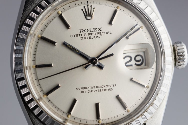 1968 Rolex DateJust 1603 Silver dial