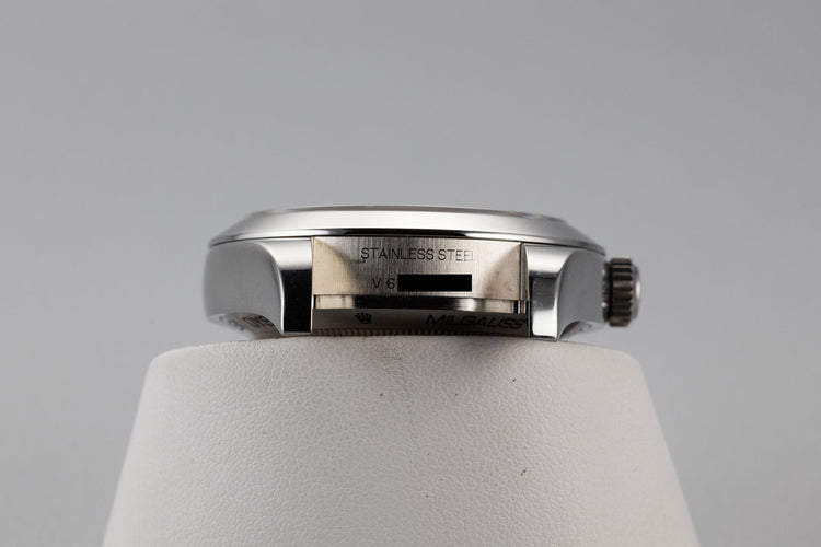 2009 Rolex Milgauss 116400 White Dial with Box and Papers