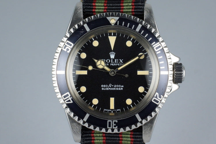1970 Rolex Submariner 5513