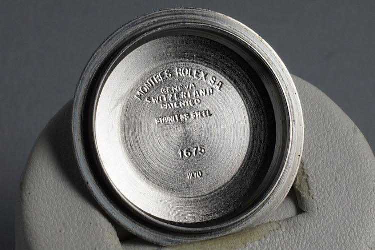 1970 Rolex GMT 1675 Mark I Dial