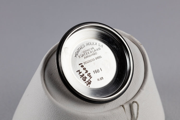 1969 Rolex DateJust 1601 with No Lume Grey Dial