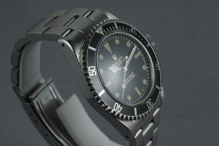 1963 Rolex Submariner 5513 PCG with Gilt UNDERLINE Dial