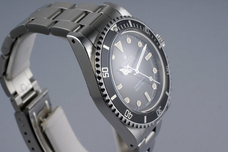 1986 Rolex Submariner 5513