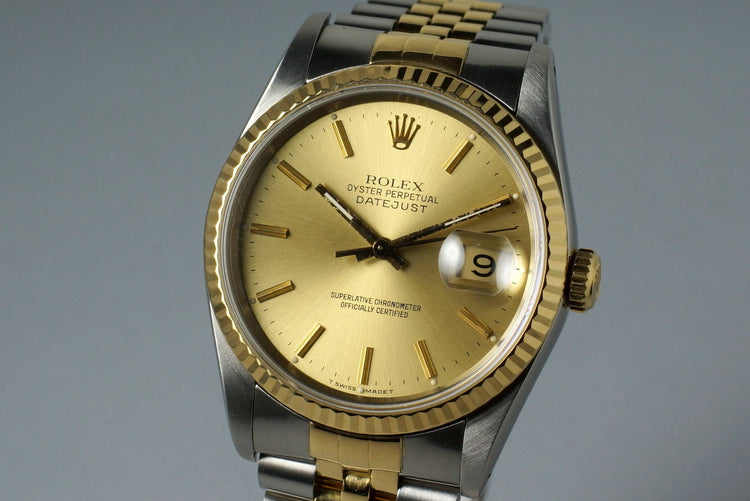1989 Rolex Two Tone DateJust 16233