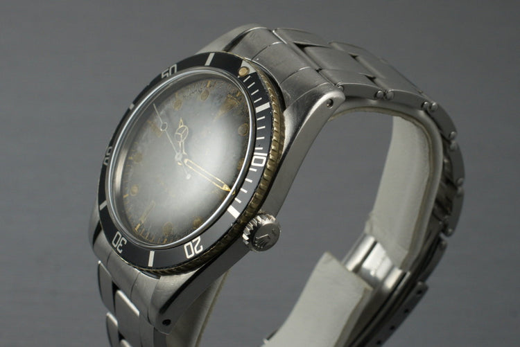 1958 Rolex Submariner 5508 Tropical Dial
