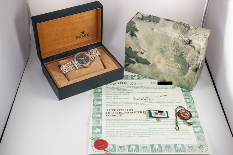 1997 Rolex Two Tone DateJust 16233 with Box and Papers