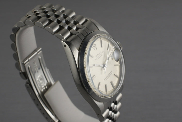1979 Rolex DateJust 1600 Silver Sigma Dial