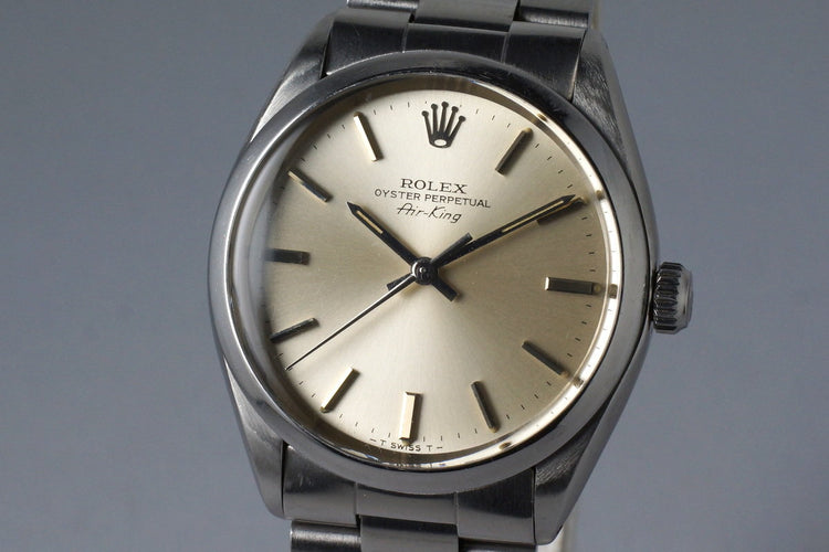 1981 Rolex Air-King 5500 with Box and Papers