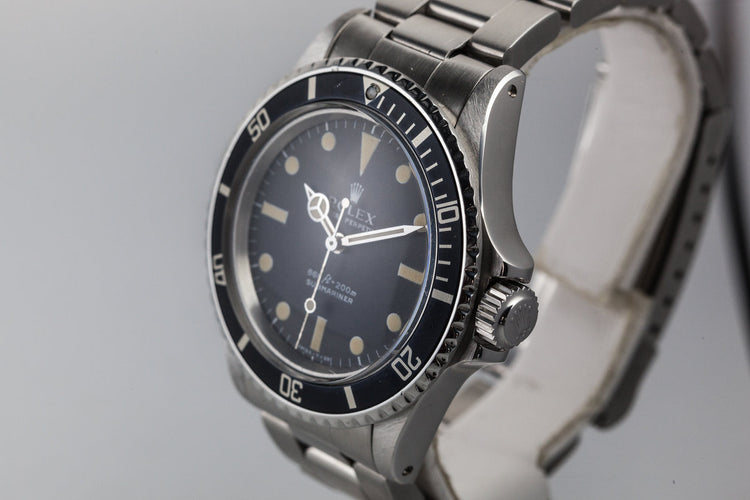 1973 Rolex Submariner 5513 "Serif" Dial