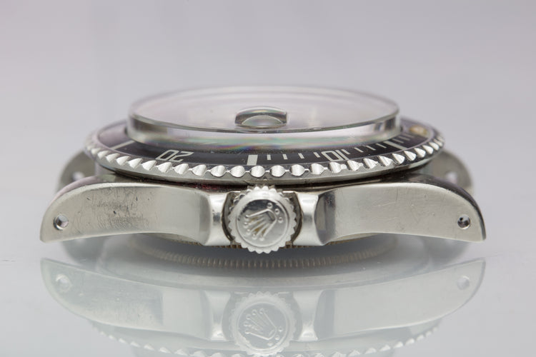 1978 Vintage Rolex Submariner 1680 with Creamy Tritium Lume and Service Papers