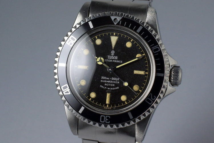 1963 Tudor Submariner 7928 PCG Gilt Chapter Ring Dial UNDERLINE