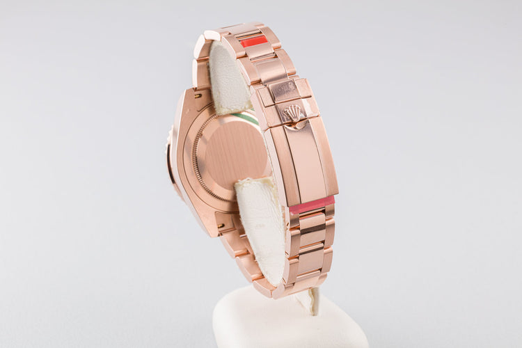 2020 Rolex GMT-Master II 18K "Everose" Gold 126755SARU Full Set