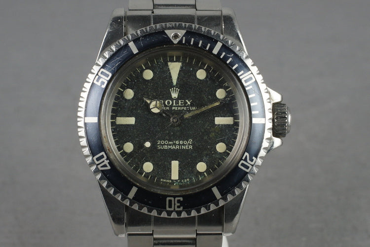 1967 Rolex Submariner 5513 Meters First