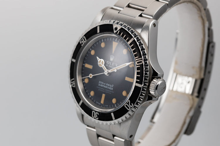 1967 Rolex Submariner 5512 with Meters First Dial