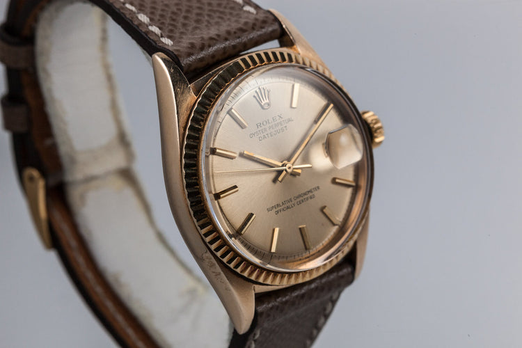 1968 Rolex 18K DateJust 1601
