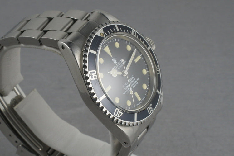 Rolex Submariner 5512 Meters First