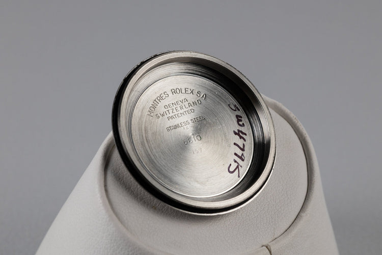 1957 Rolex Explorer I 6610 SWISS Only Gilt Dial with Service Papers