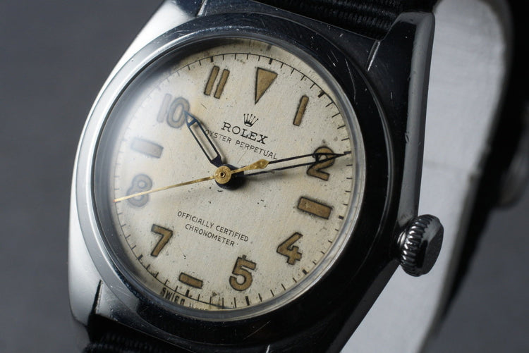 Rolex Bubble Back with Arabic dial