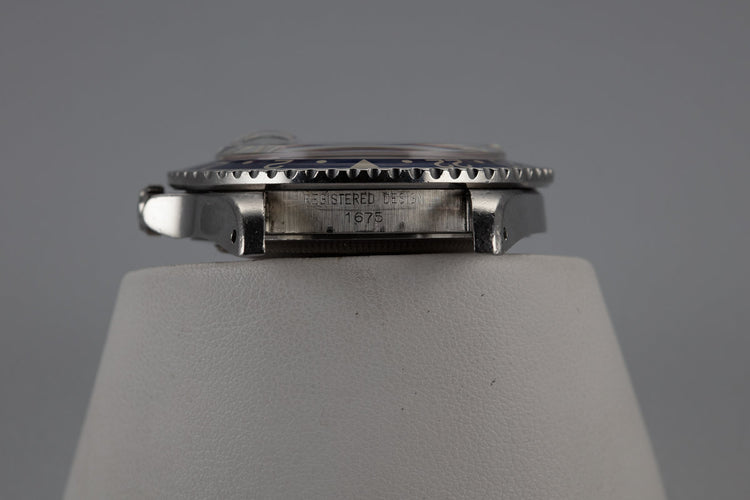 1971 GMT-Master 1675 "Pepsi" with Box and Papers